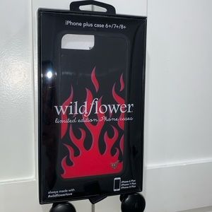 LIMITED EDITION WILDFLOWER PHONECASE for iPhone 6,7, & 8 plus. IT’S SUPER CUTE!!